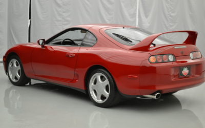 This 7000-mile twin-turbo Toyota Supra sold for $121,000